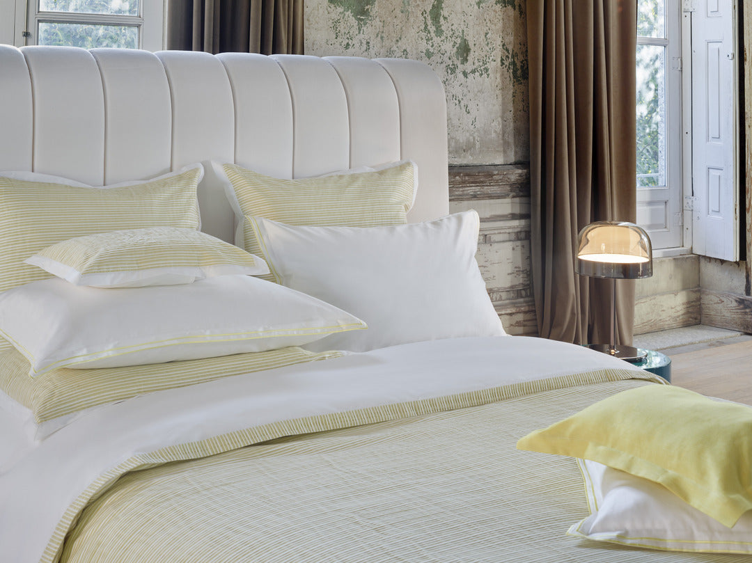 Luna Pillowcase Pair with Flanges