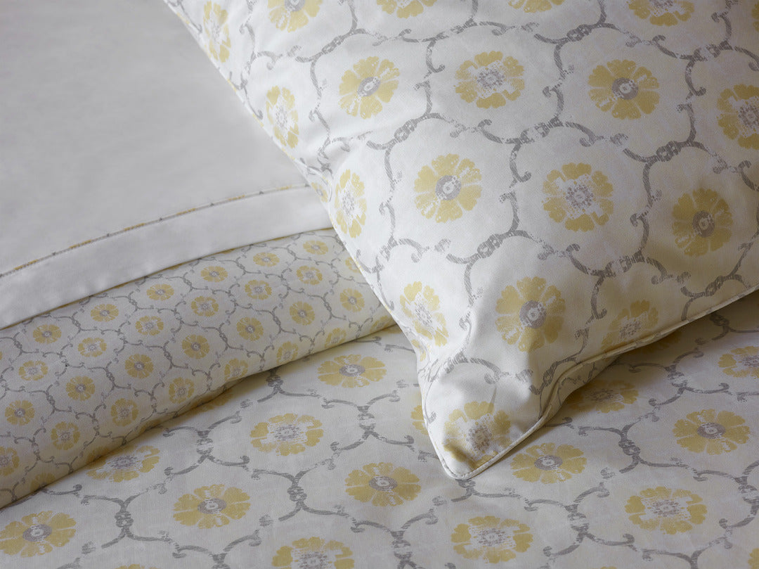 Par de Fronhas com Piping a Quatro Lados Monserrate zip