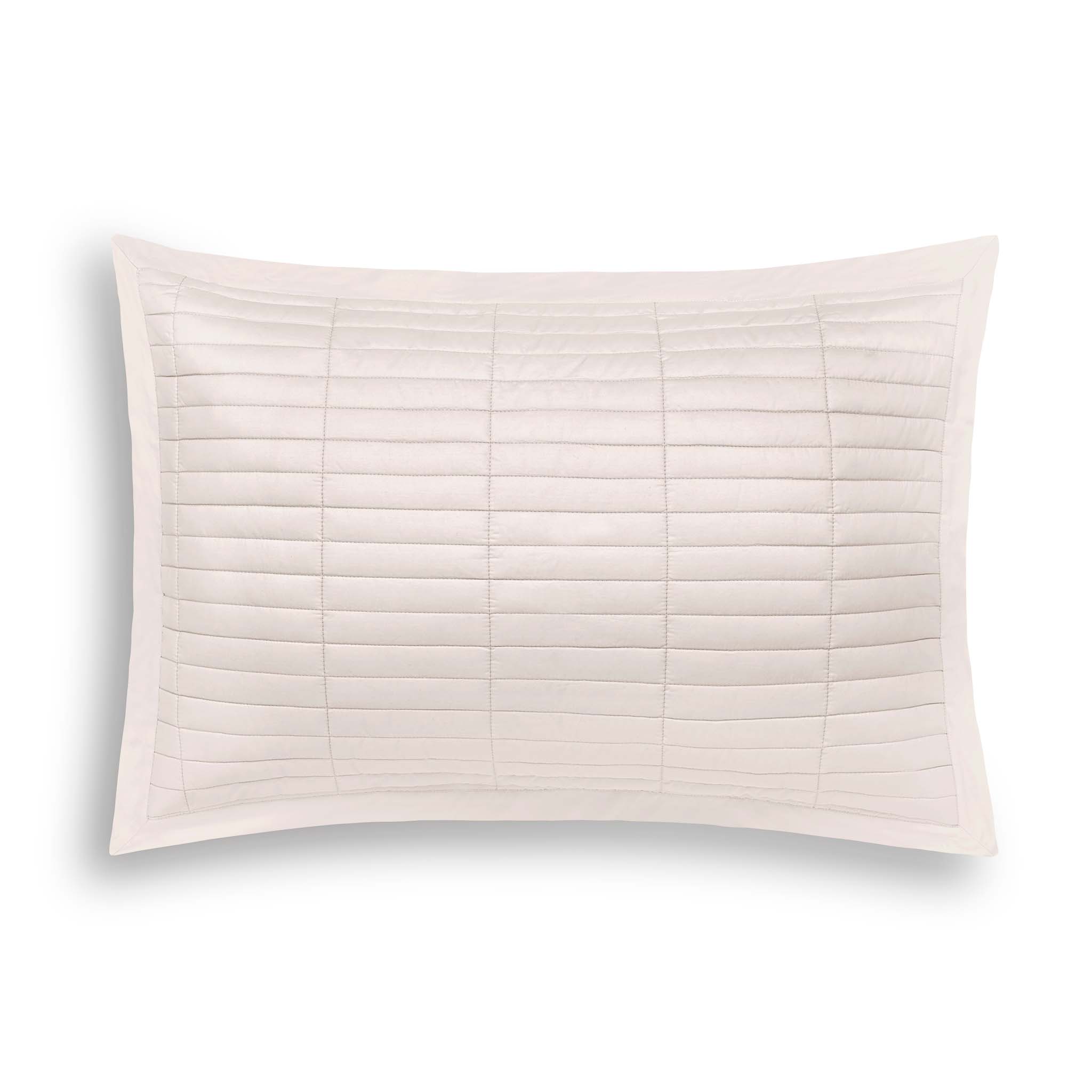 Fresco Quilted Pillowcase with Flanges