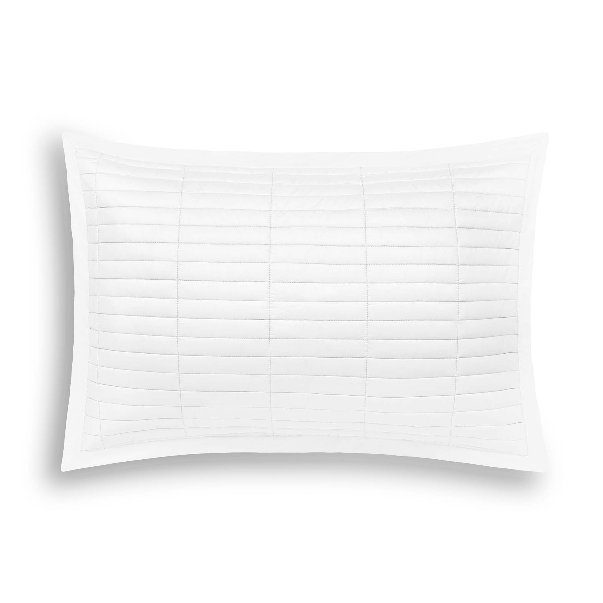 Fresco Quilted Pillowcase with Flanges