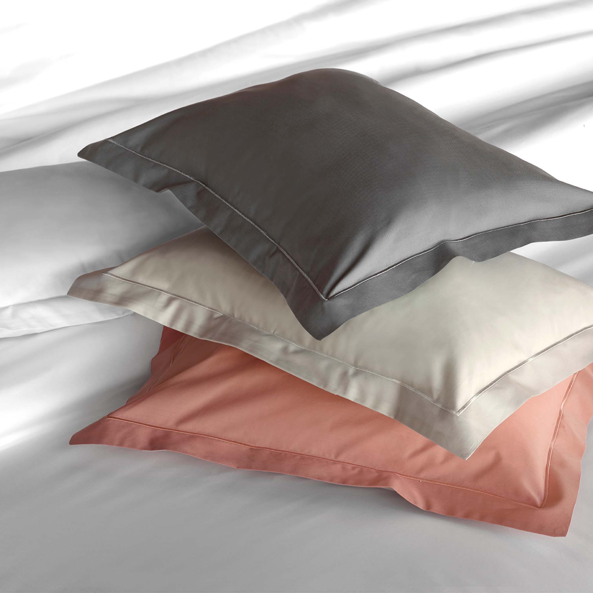 Fresco Pillowcase Pair with Flanges