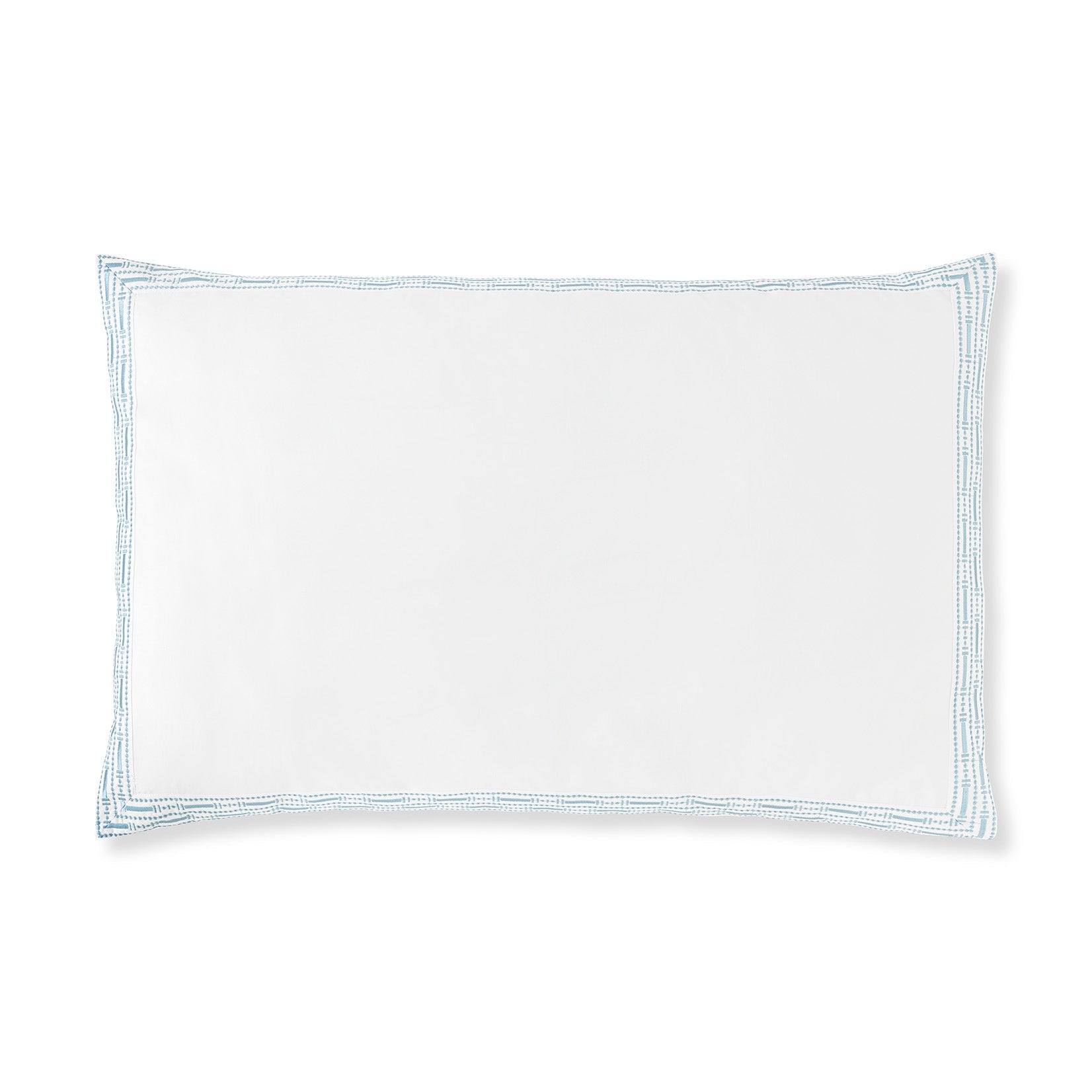 Memória Pillowcase Pair with Embroidery on four Sides