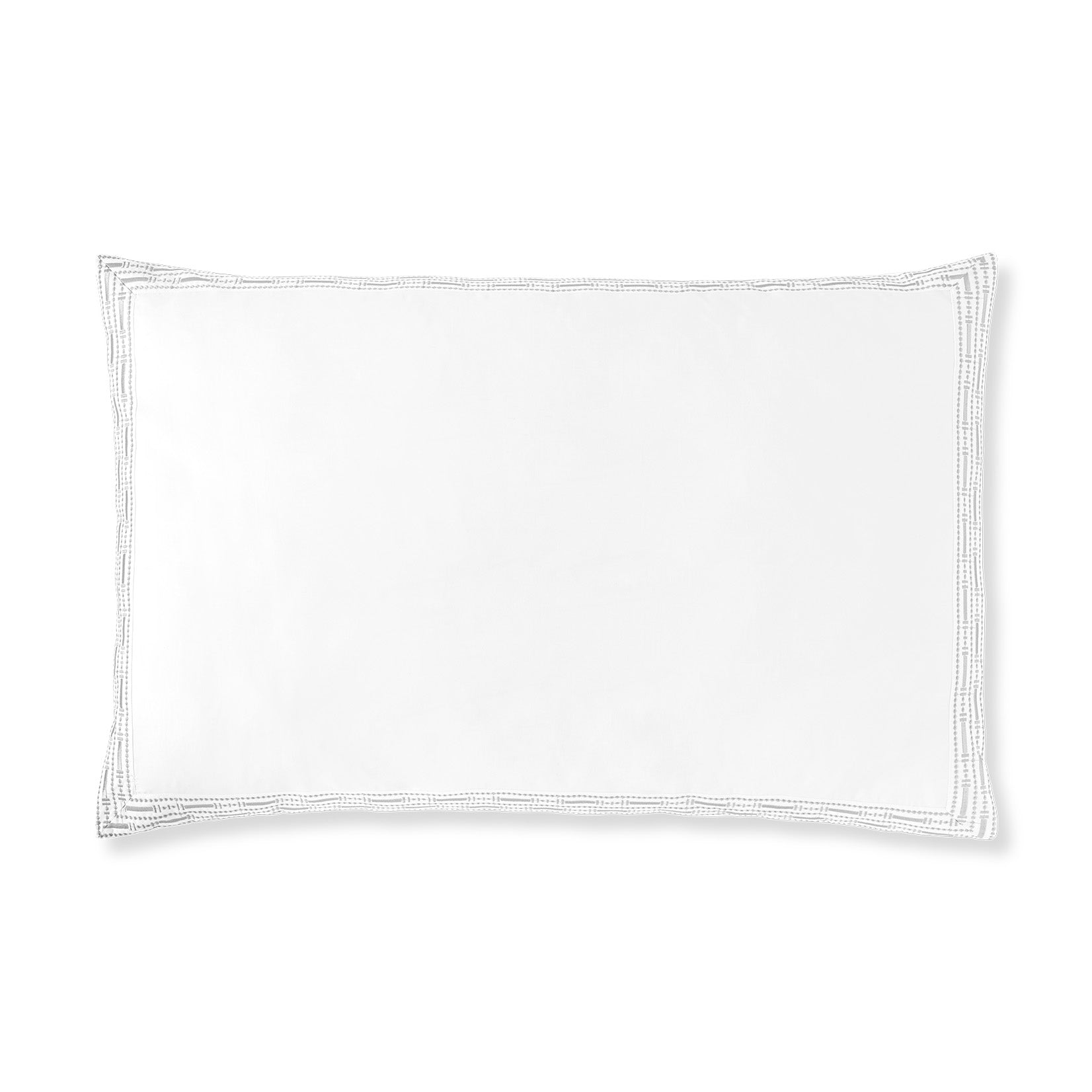 Memória Pillowcase Pair with Embroidery on four Sides